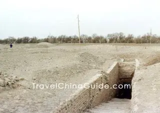 Astana-Karakhoja Ancient Tombs are part of the Underground Museum of Turpan